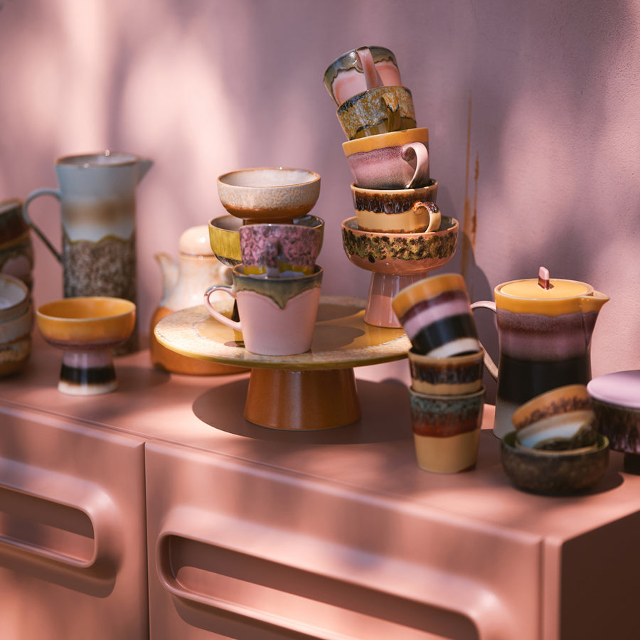 70s Ceramics Cappuccino Mugs Vista (set of 4)