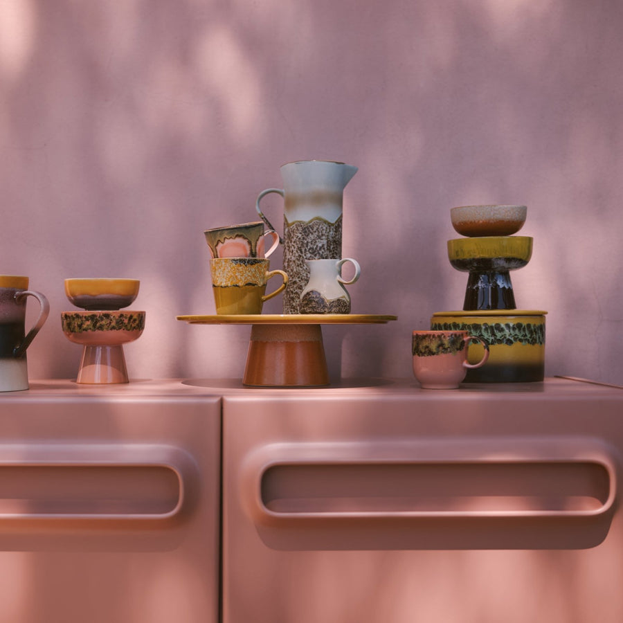 70s Ceramics: Café Mug Lush