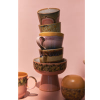 Thumbnail for 70s Ceramics Cappuccino Mugs Vista (set of 4)