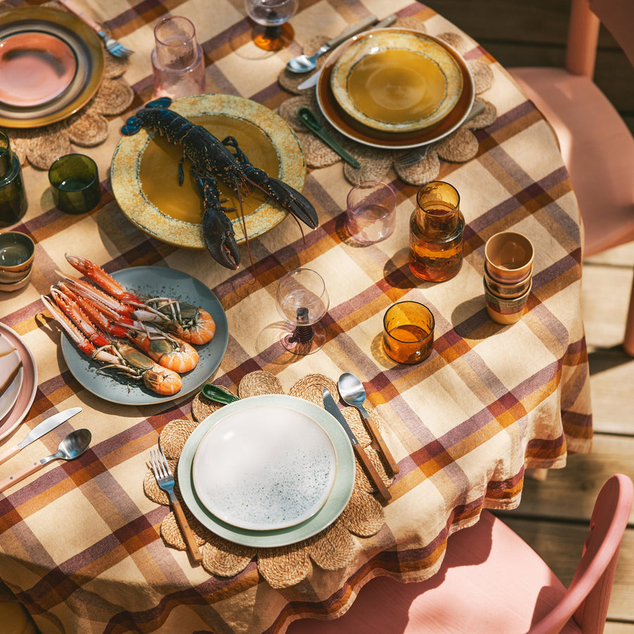 70s Ceramics: Side Plates Mist, Set of 2