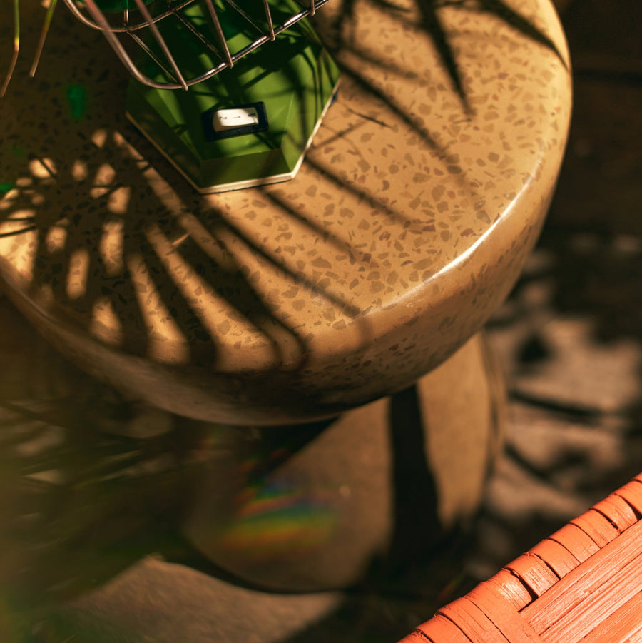 PRE-ORDER Terrazzo Side Table Pebble