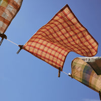 Thumbnail for Vida Striped Tea Towel Strawberry/Cream 50cm x 70cm