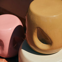 Thumbnail for Currents Ceramic Side Table Sand