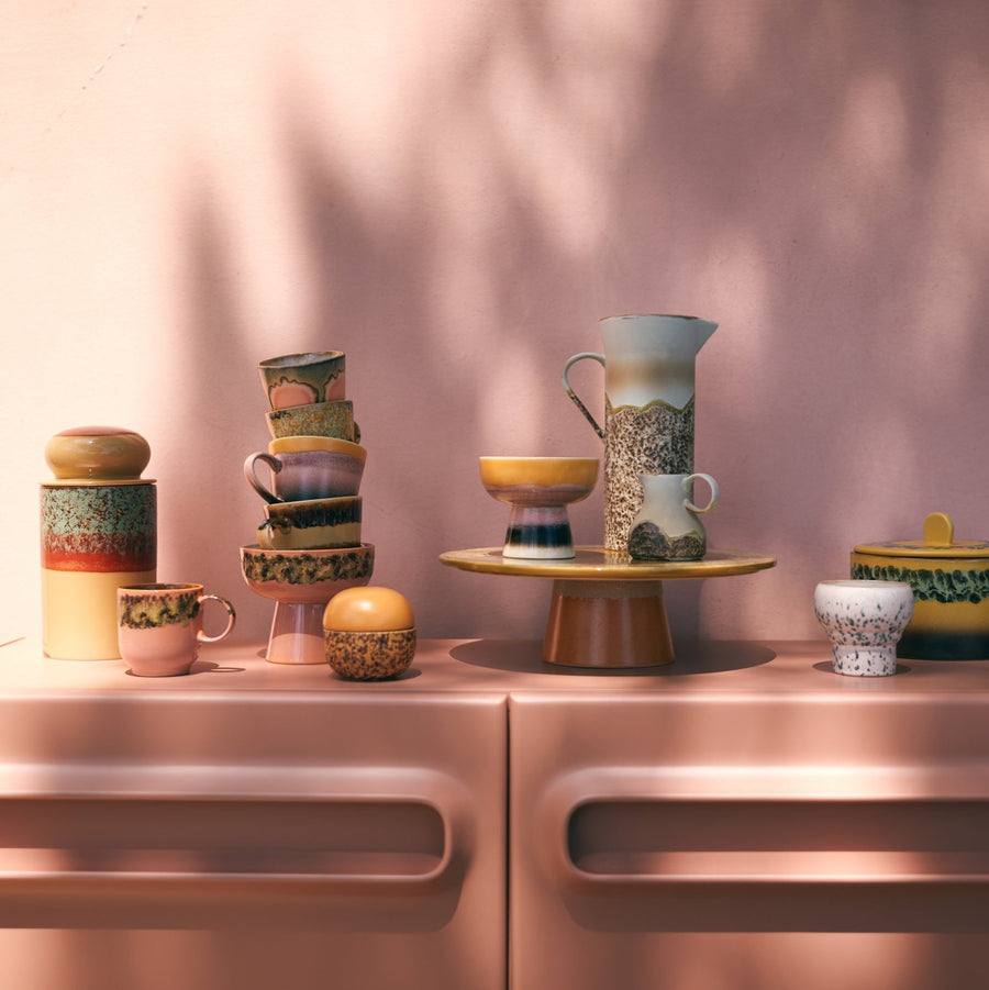 70s Ceramics: Café Mug Lush