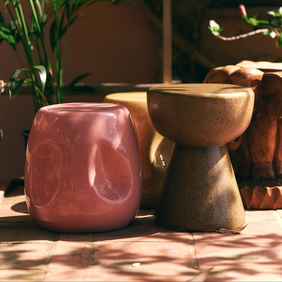 PRE-ORDER Terrazzo Side Table Pebble