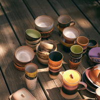 Thumbnail for HKLiving 70s Ceramics Lungo Mugs Basalt (set of 2) KST0028