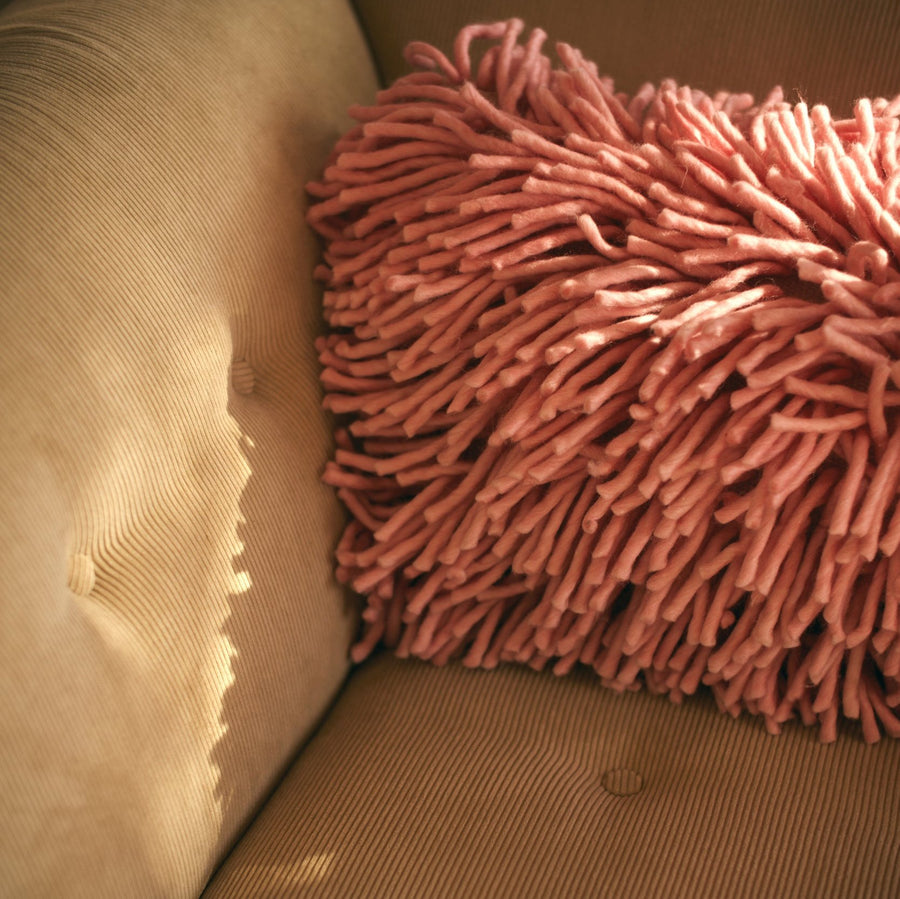 Rugged Cushion Pink 60 x 40cm