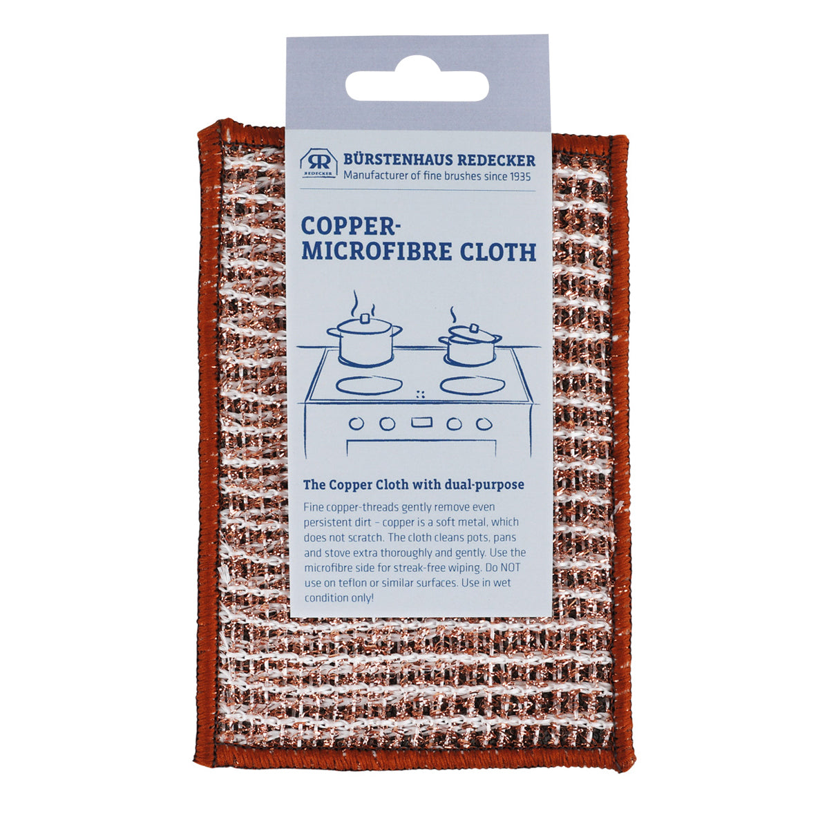 Redecker Copper Microfibre Cloth 250166