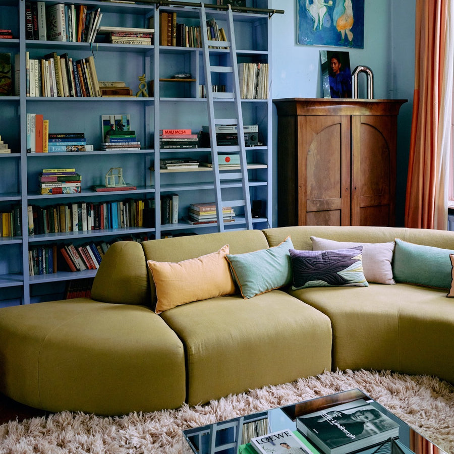 Cushion, Watercolours 50x30cm