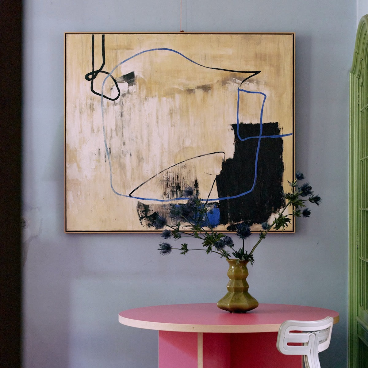 HKLIVING Framed Artwork Easy Elan, 153x133cm AWP0004