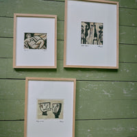 Thumbnail for HKLIVING Framed Artwork Funky Ninja's, 40x50cm