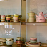 Thumbnail for HKLIVING 70s Ceramics: Americano Mugs Rococo, Set of 4 KST0126