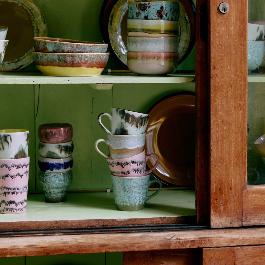 70s Ceramics: Cappuccino Mug Tide