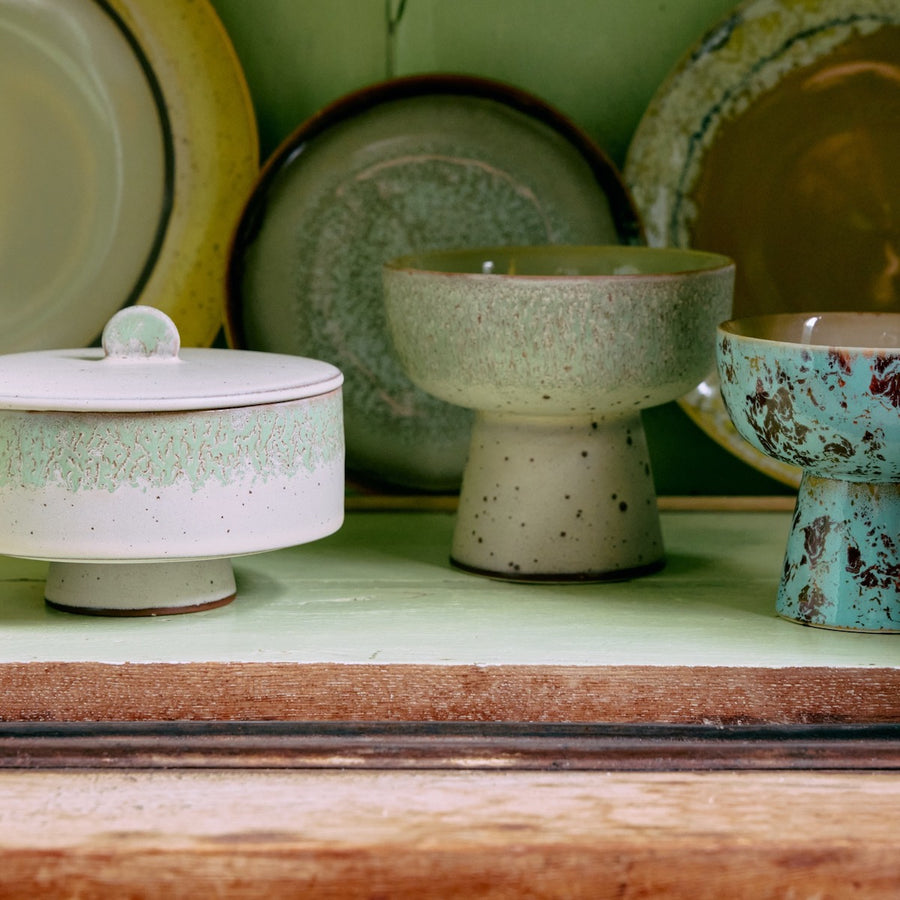 HKLiving 70s Ceramics: Bonbon Bowl Petal KST0184