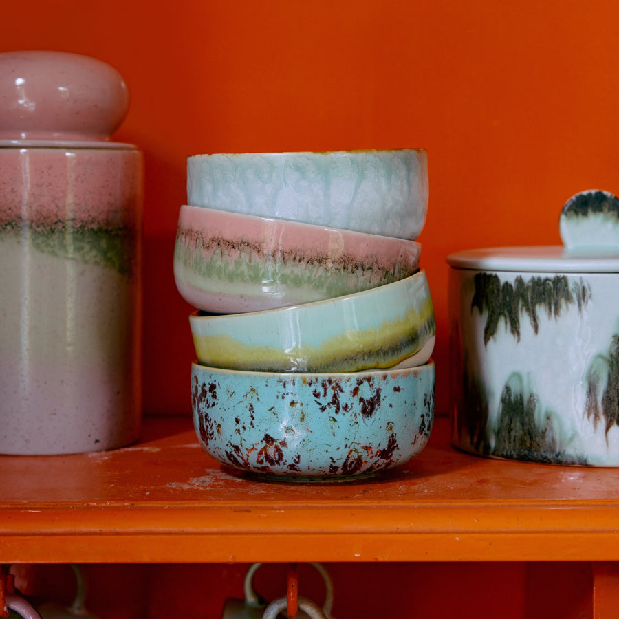 HKLiving 70s Ceramics: Dessert Bowl Patina KST0167

