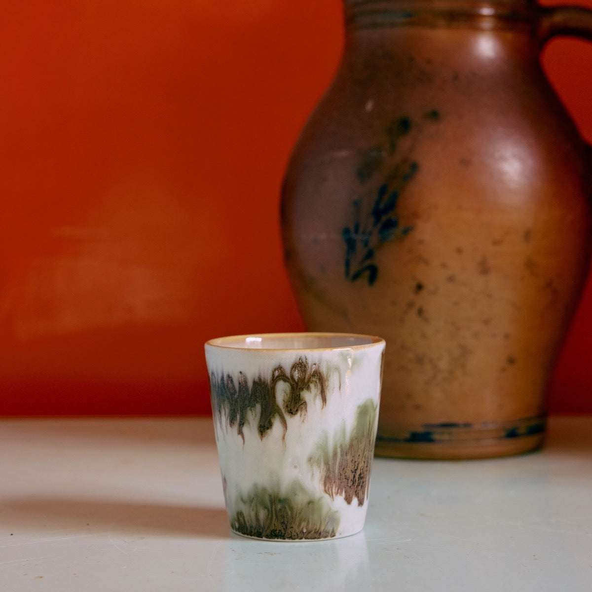 HKLIVING 70s Ceramics: Coffee Mug Tide KST0118