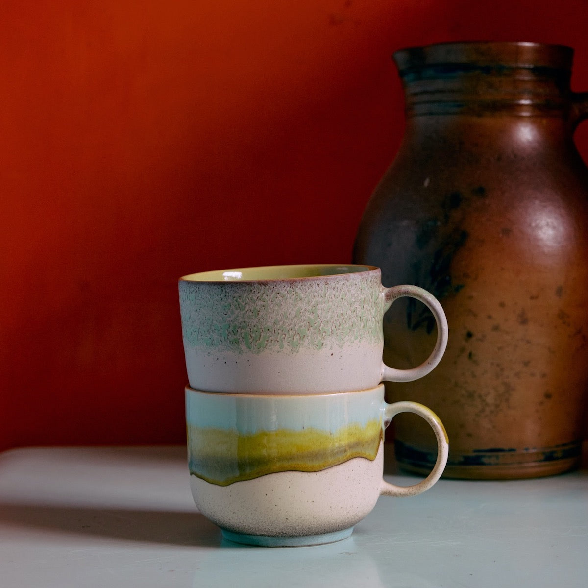 70s Ceramics: Tea Cups Neo, set of 2