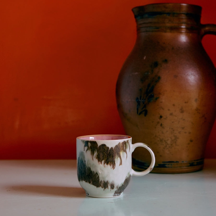 HKLIVING 70s Ceramics: Café Mugs Set of 4 KST0136