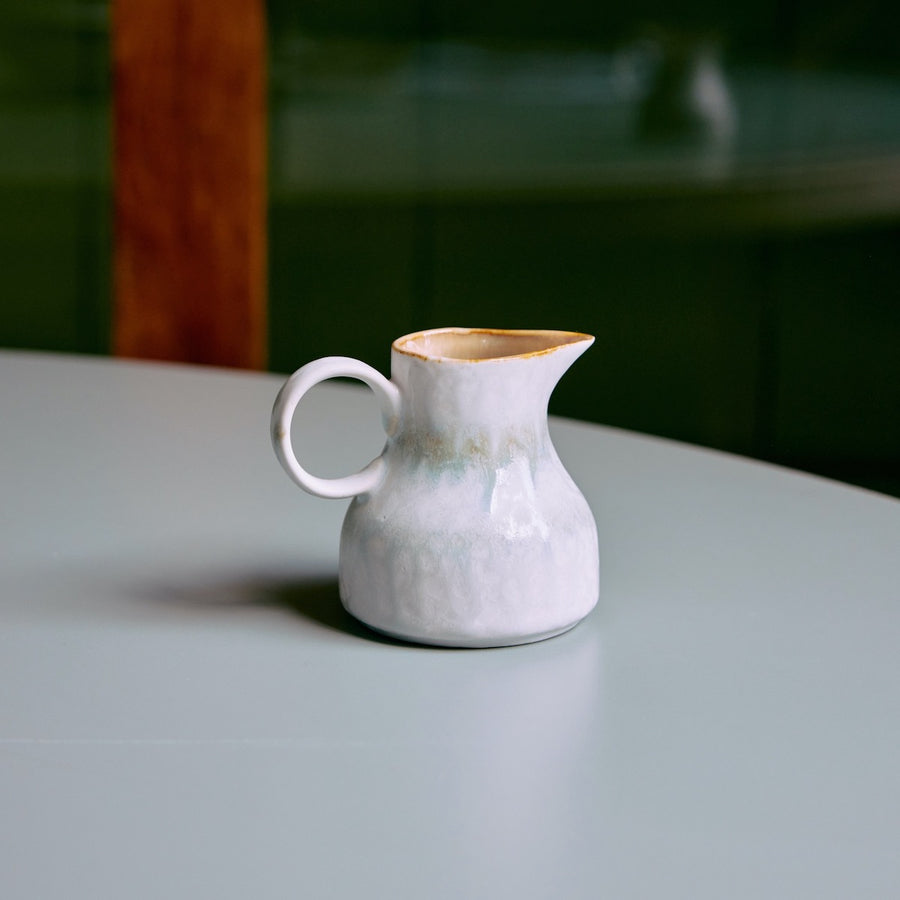 HKLIVING 70s Ceramics: Milk Jug Petal KST0195