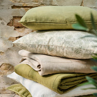 Thumbnail for Cushion Linen Herbal Green 50 x 70 cm