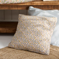 Thumbnail for Box Cushion Cover Line w/multicoloured Small Flowers