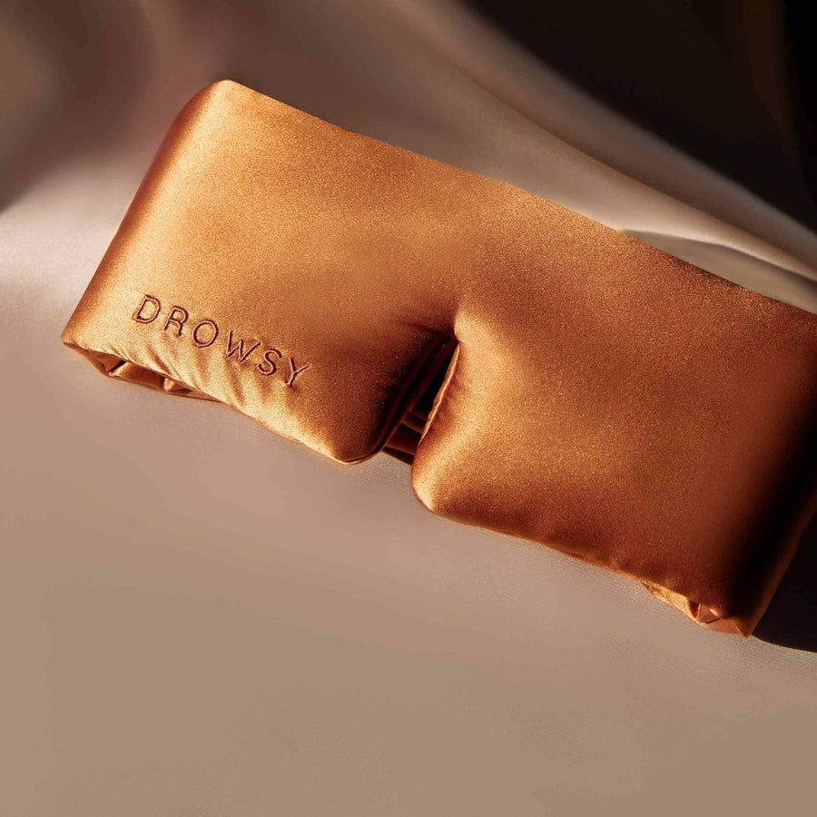 Pumpkin Spice Silk Sleep Mask