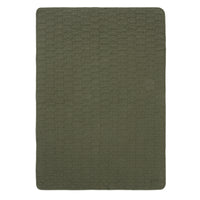Thumbnail for Nobodinoz Wabi Sabi Quilted Blanket Vetiver 100 x 135cm 8435574928177