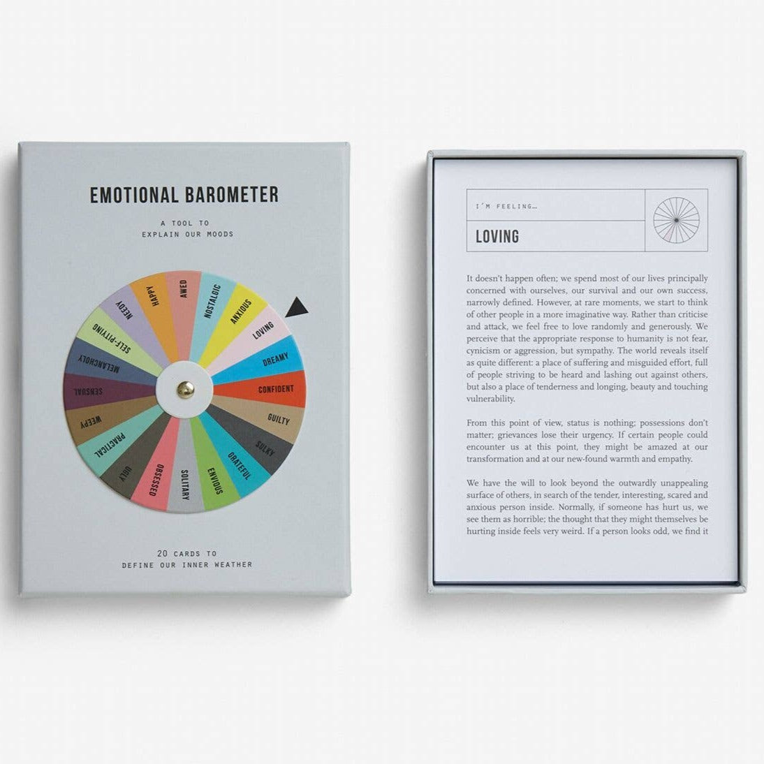 Emotional Barometer Cards, Mood Tracker - The School of Life