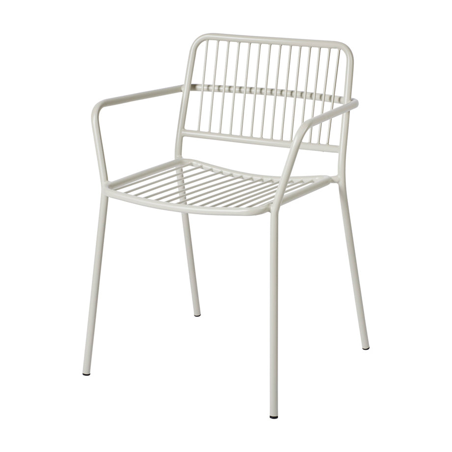 Broste Copenhagen Eden Chair - Beige Grey
