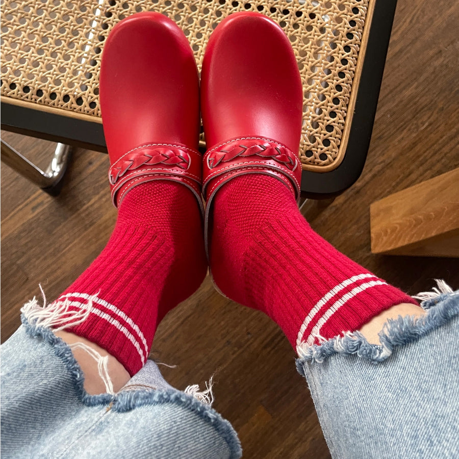 Boyfriend Socks: Red