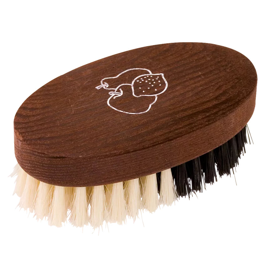 Fruit Brush with a stiff and soft side