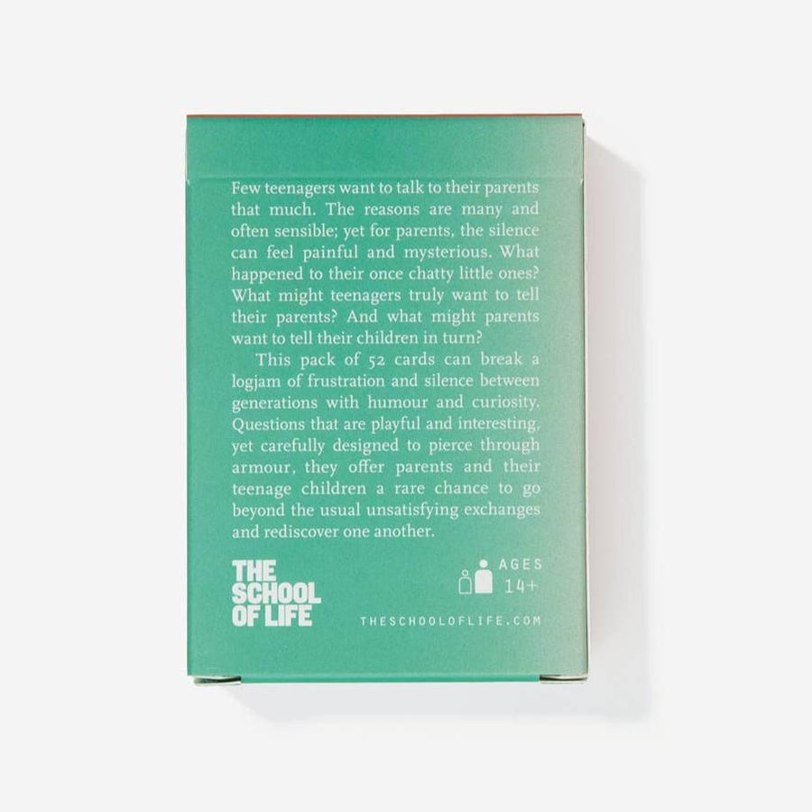 Parents & Teenagers Family Bonding Activity Cards