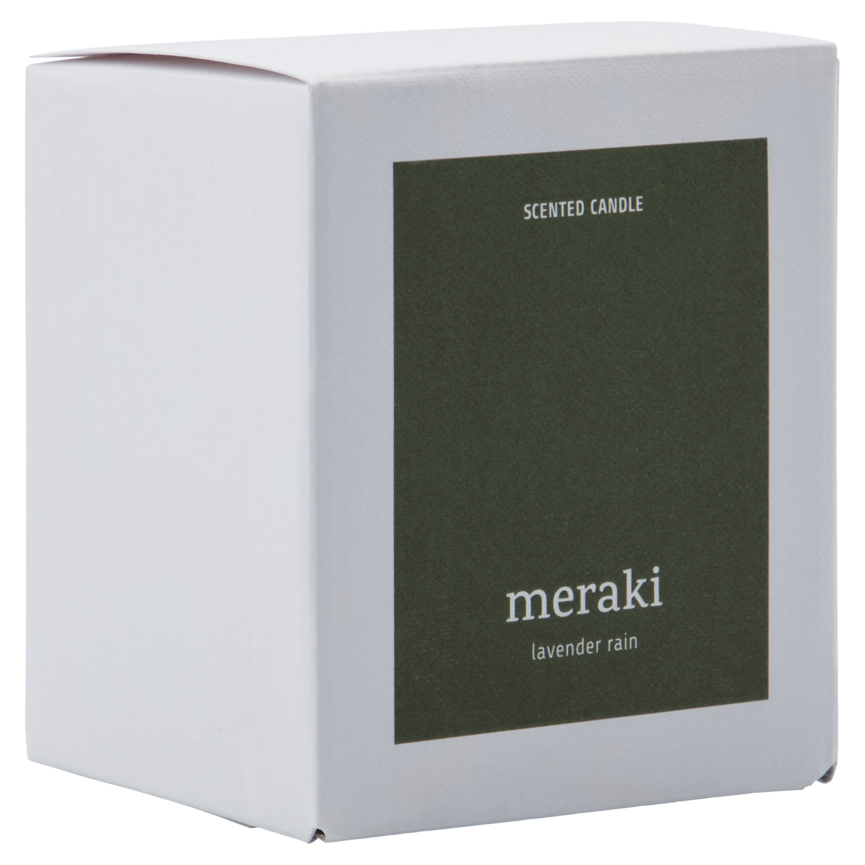 Scented Candle, Lavender Rain, Green