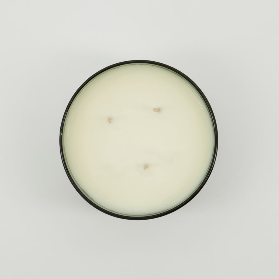 Scented Candle, Oud Leaf, Green