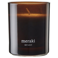 Thumbnail for Scented Candle, Dark Wood, Brown