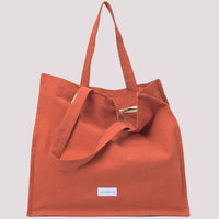 Thumbnail for Organic Cotton Canvas Tote Bag in Flamboyant Orange