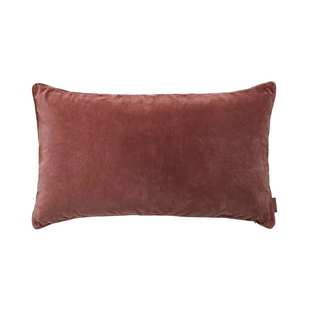 Velvet Soft Gable Cushion - Classic Rouge