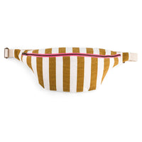 Thumbnail for WOMEN BUM BAG STRIPES CARAMEL: TOFFEE / SCRATCH