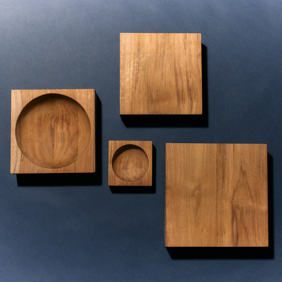Teak Cube, Medium