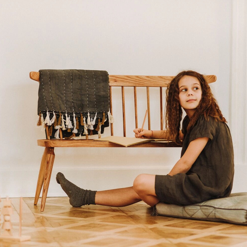 Wooden Story Bench No. 01 – Folk Interiors