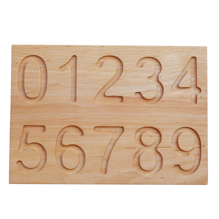 Number Tracking Board: With balls