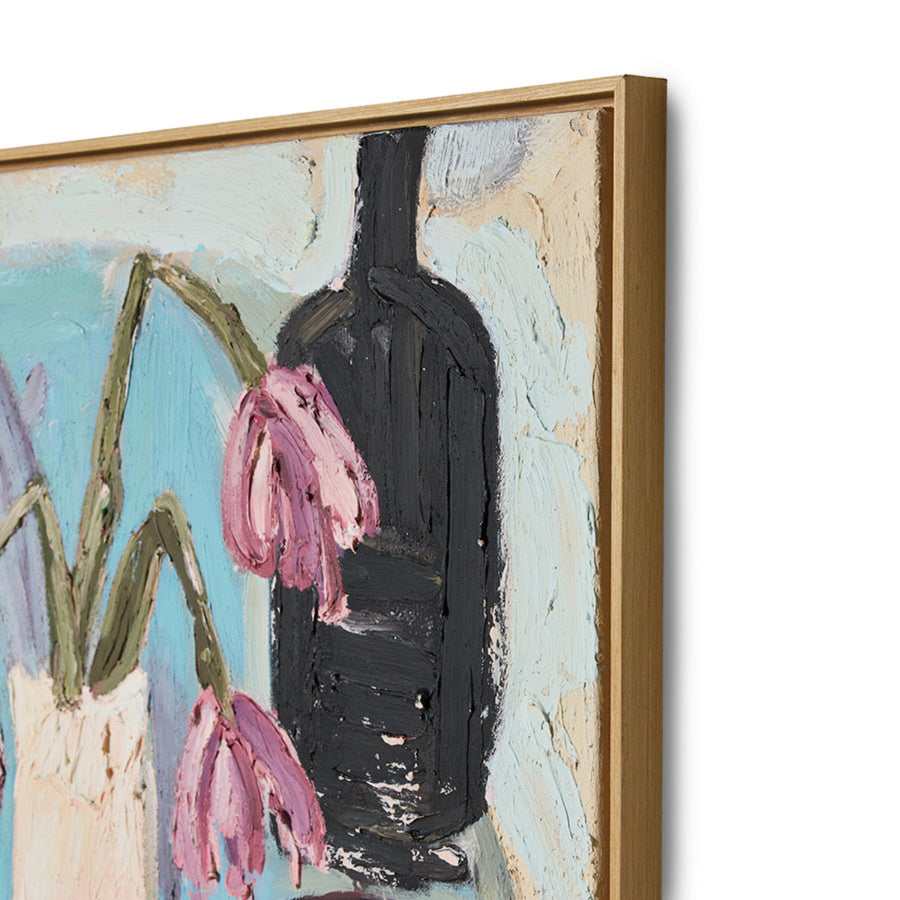 Framed Artwork Still Life, 105x130cm