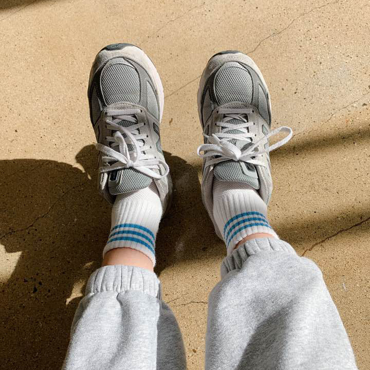 Girlfriend Socks: Ivory