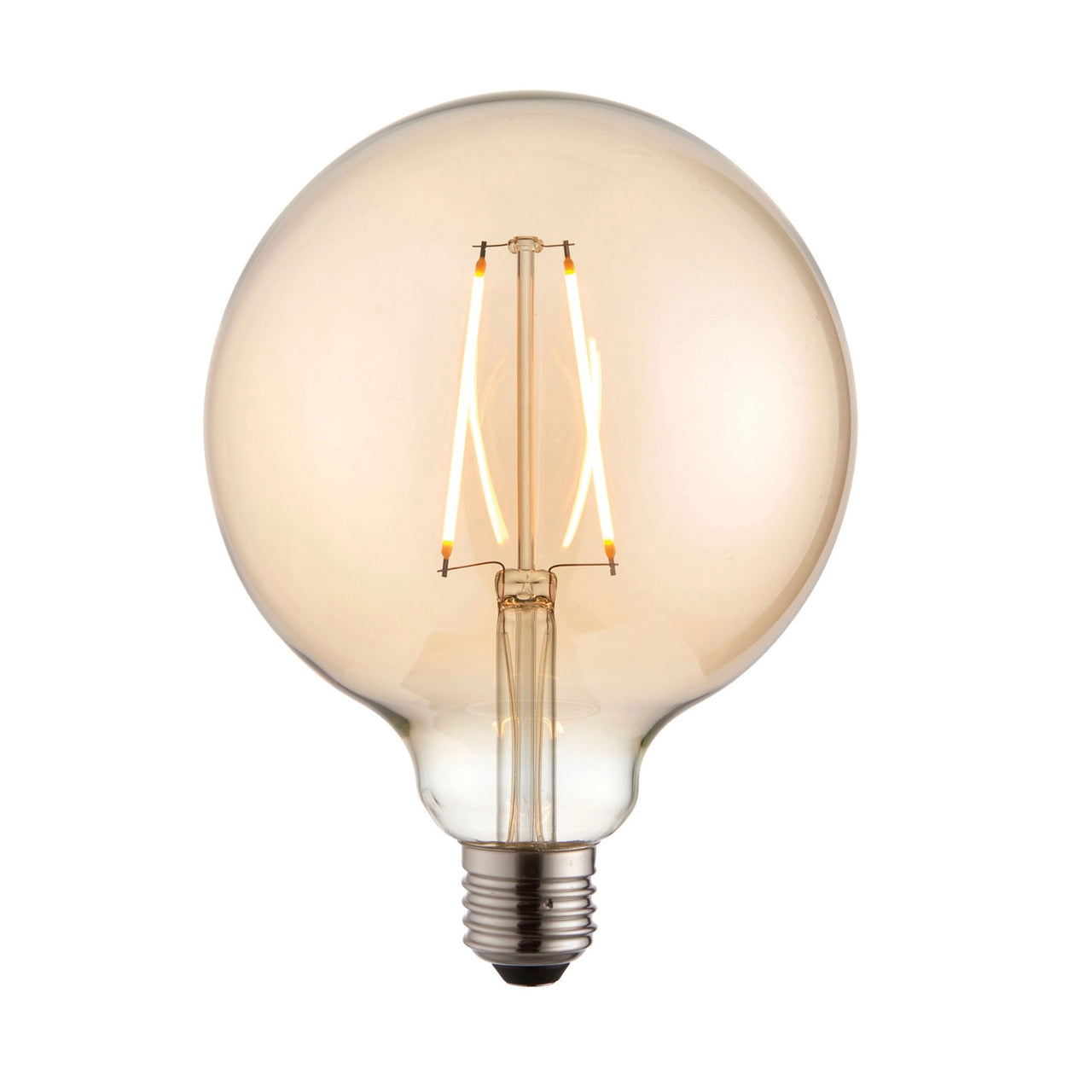 E27 LED Filament Globe - Amber