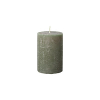 Thumbnail for Church Pillar Candle Grape Leaf Green - Ø7 x H10 cm