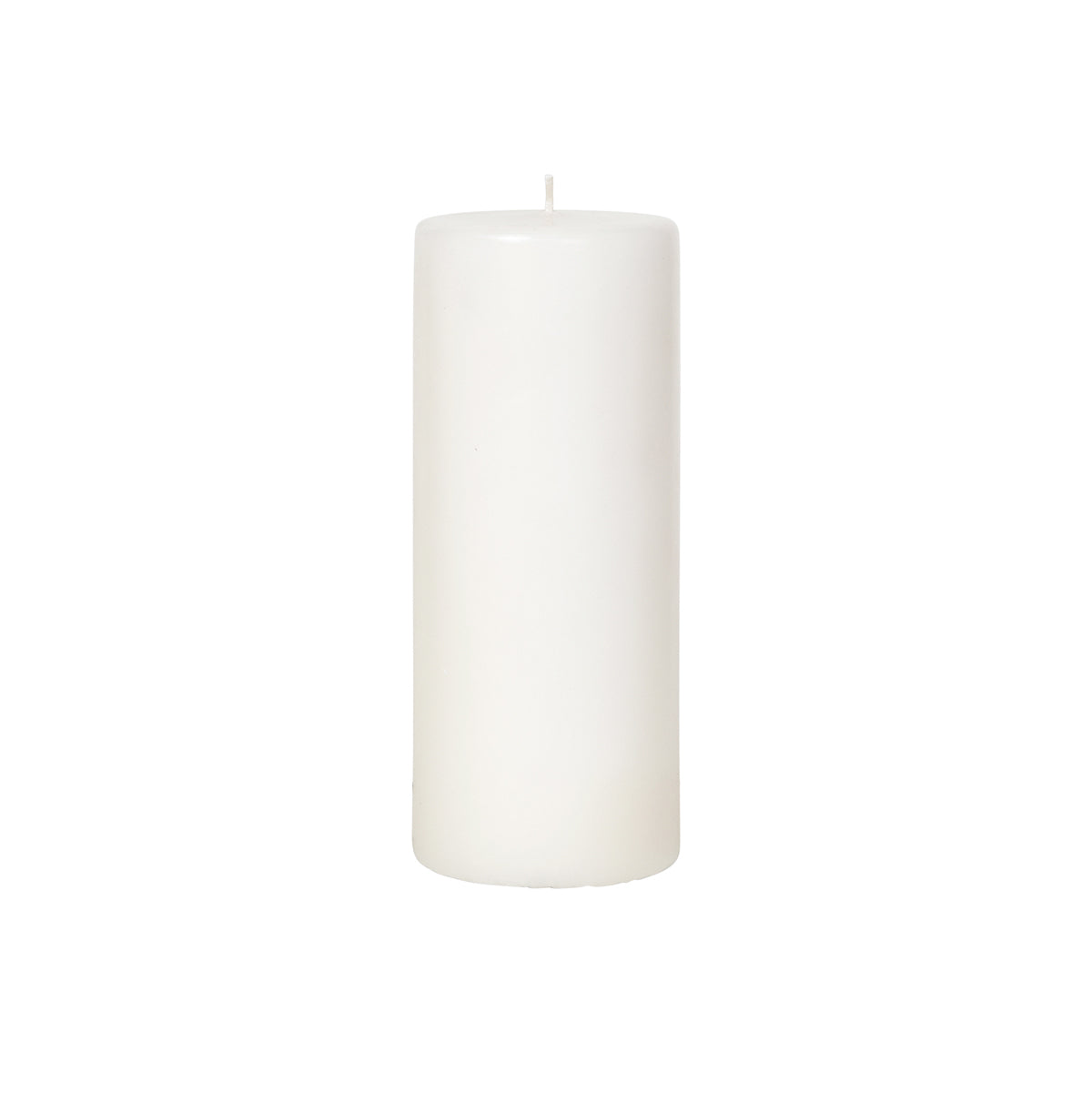 Church Pillar Candle Pure White - Ø8 x H20 cm
