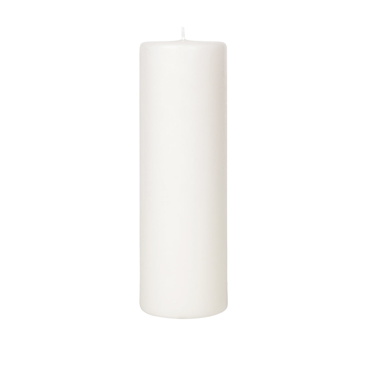 Church Pillar Candle Pure White - Ø8 x H25 cm