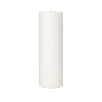 Thumbnail for Church Pillar Candle Pure White - Ø8 x H25 cm