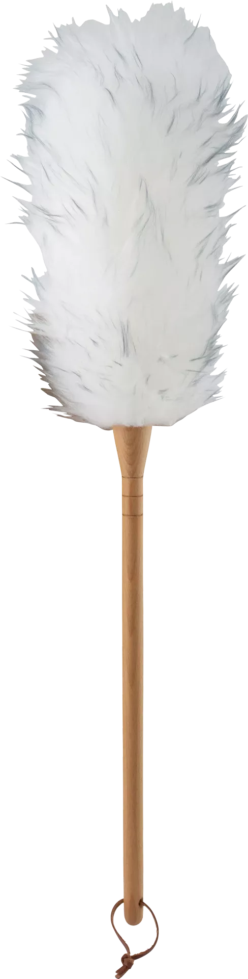 White Lambswool Duster