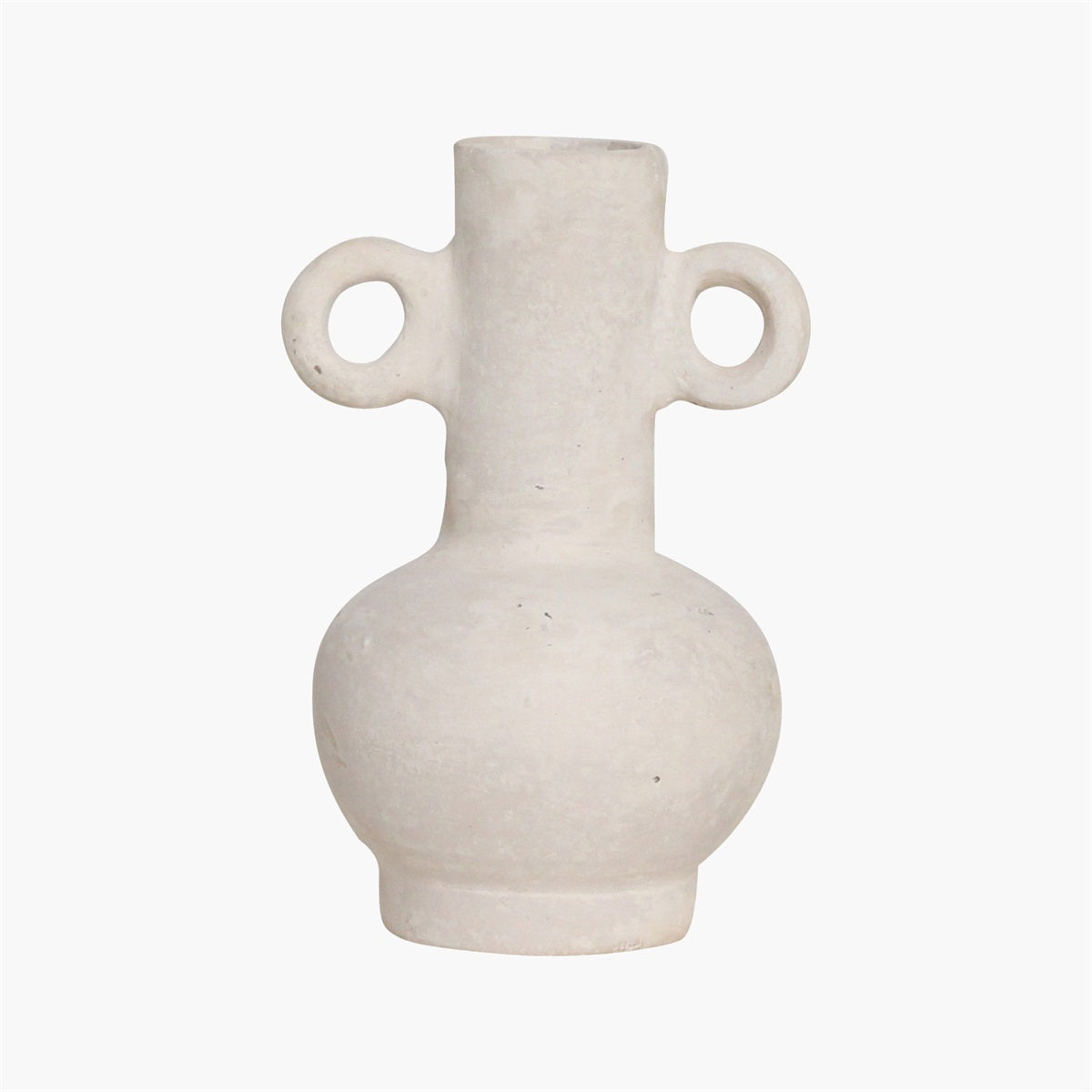 Raw Materials Chalk Vase Osian White Papermache and Chalkpowder